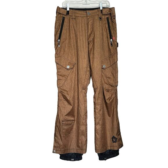 Sessions Ridge Series Snowboard Pants Waterproof Breathable Recco Sz M Worn Once - Picture 1 of 4